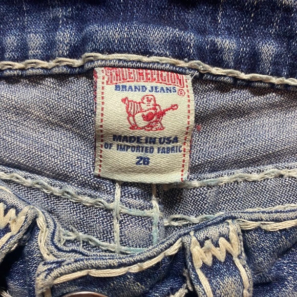 True Religion Billy Super T Jeans Women’s 26 - Picture 2 of 5